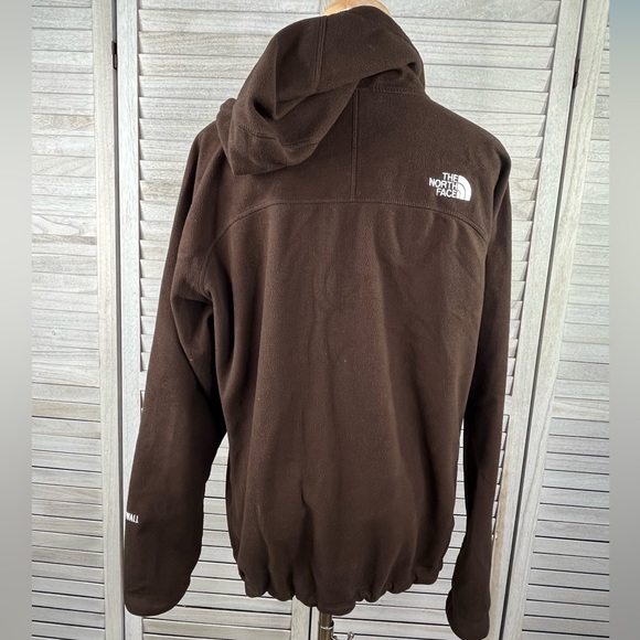 THE NORTH FACE Windwall Fleece Jacket Brown-Large - Picture 4 of 4